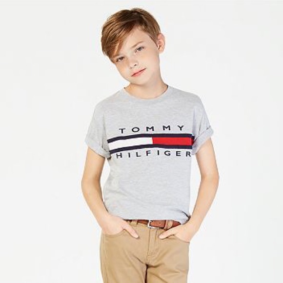 Tommy Hilfiger Other - Tommy Hilfiger boys 2-7 white t-shirt tee sz 5 NWT